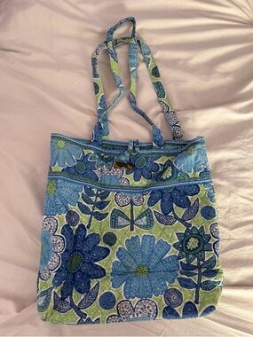 Vintage Floral Tote Bag by Vera Bradley